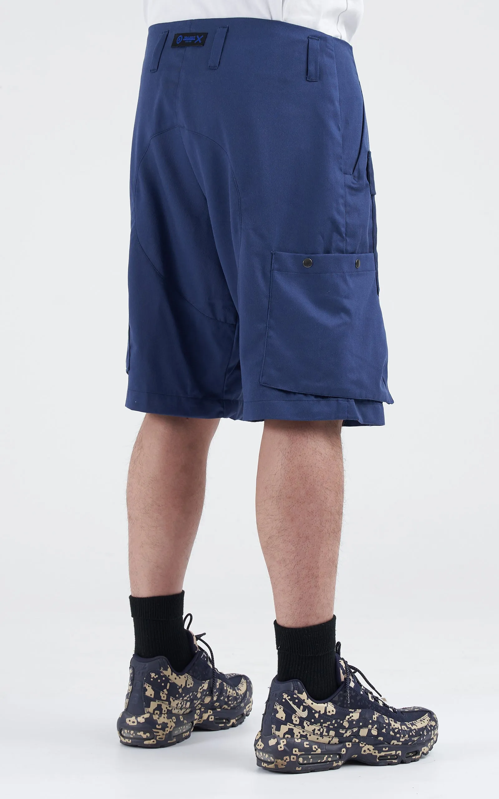 1. "PARELLEL" Cargo Shorts - BLUE