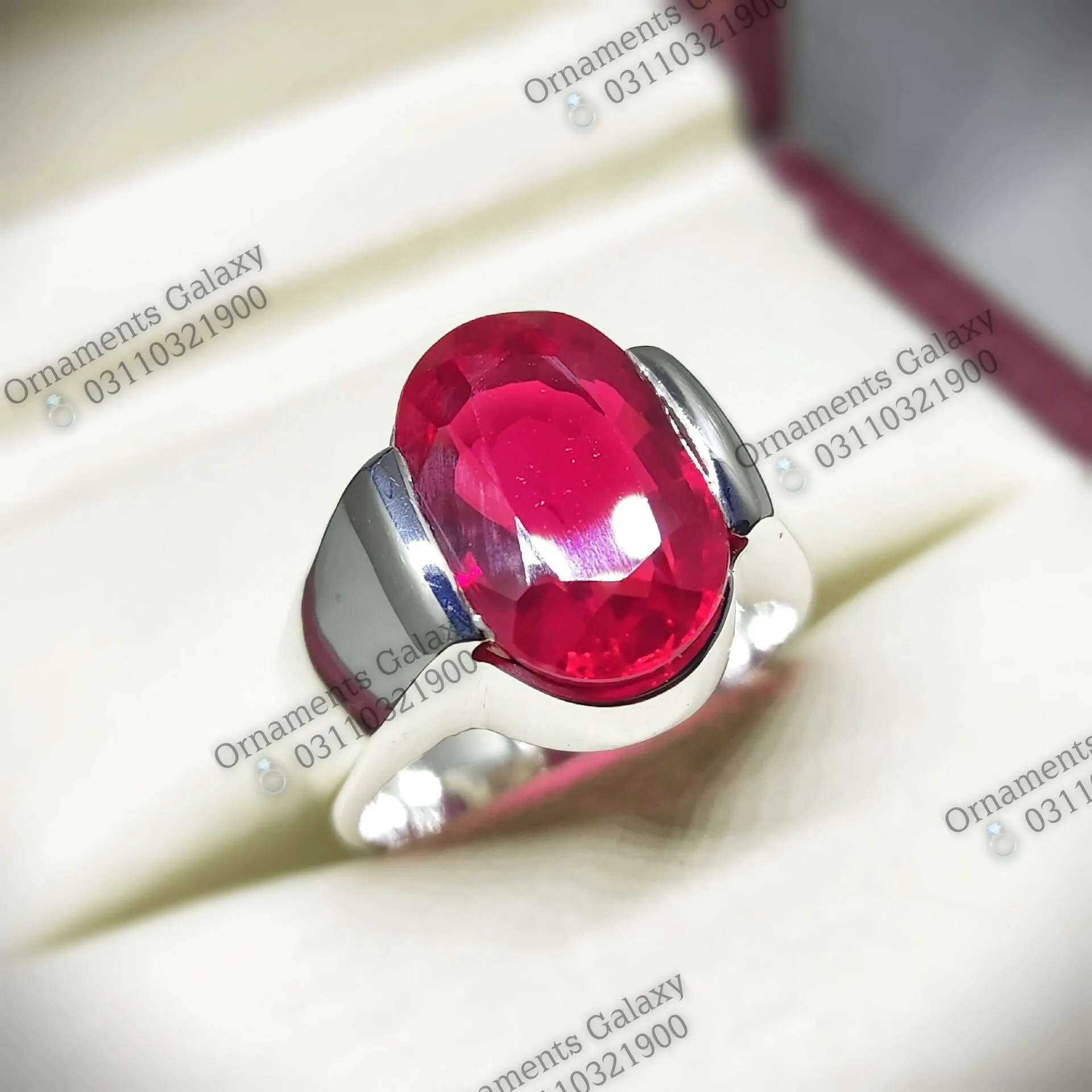 10 CT Pigeon Blood Ruby Ring Versatile Sterling Silver Handcrafted Ruby Ring Artisan Ring