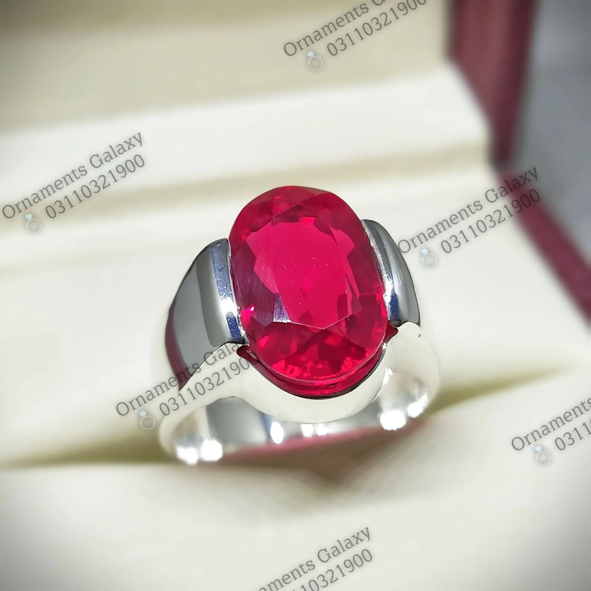 10 CT Pigeon Blood Ruby Ring Versatile Sterling Silver Handcrafted Ruby Ring Artisan Ring