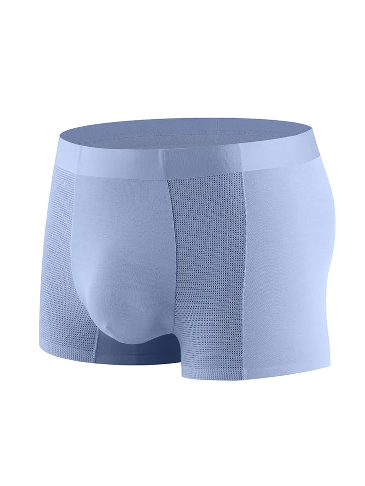 2 Pack Men’s Breathable Seamless Modal Trunks