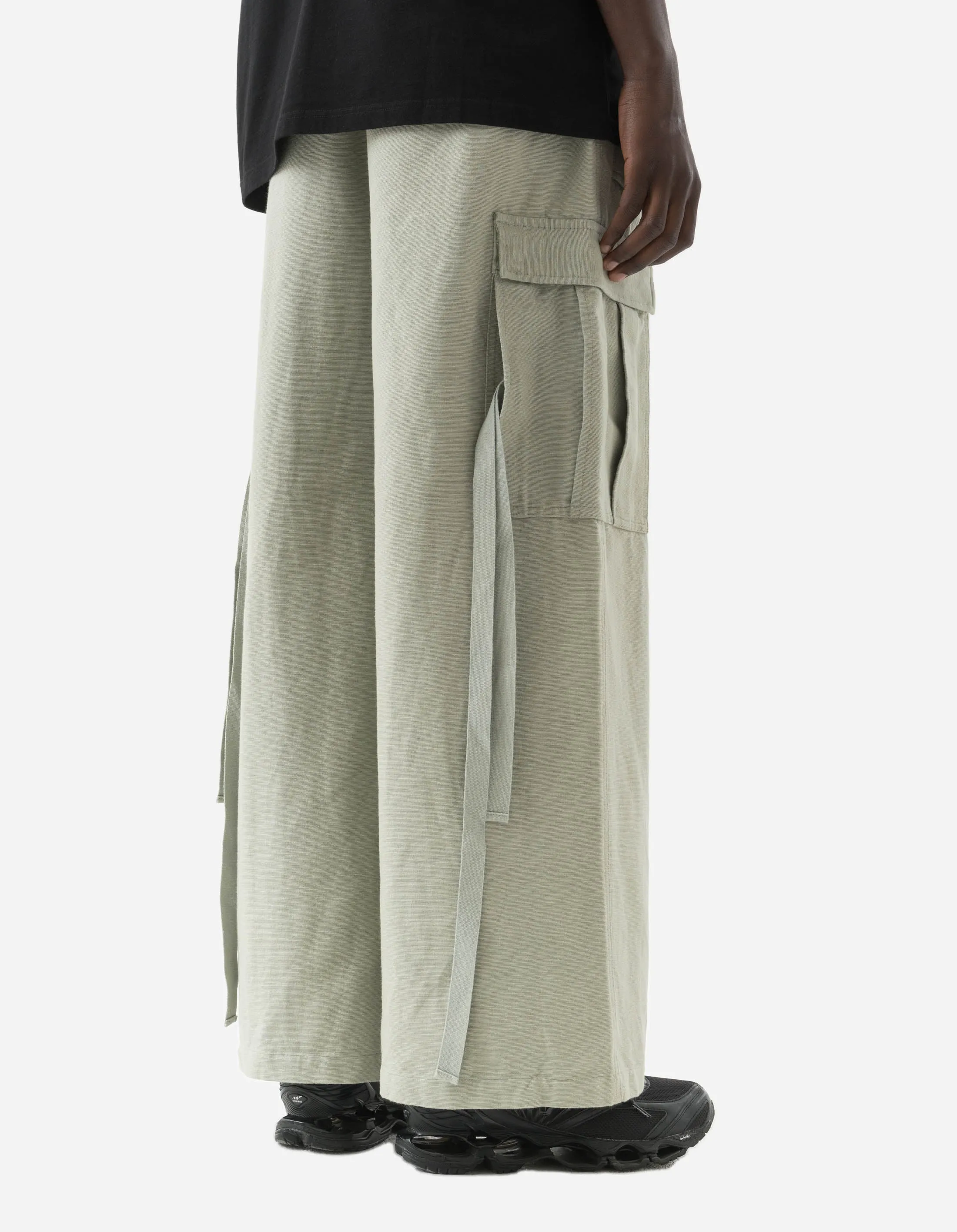 5329 Hakama Cargo Track Pants Sage