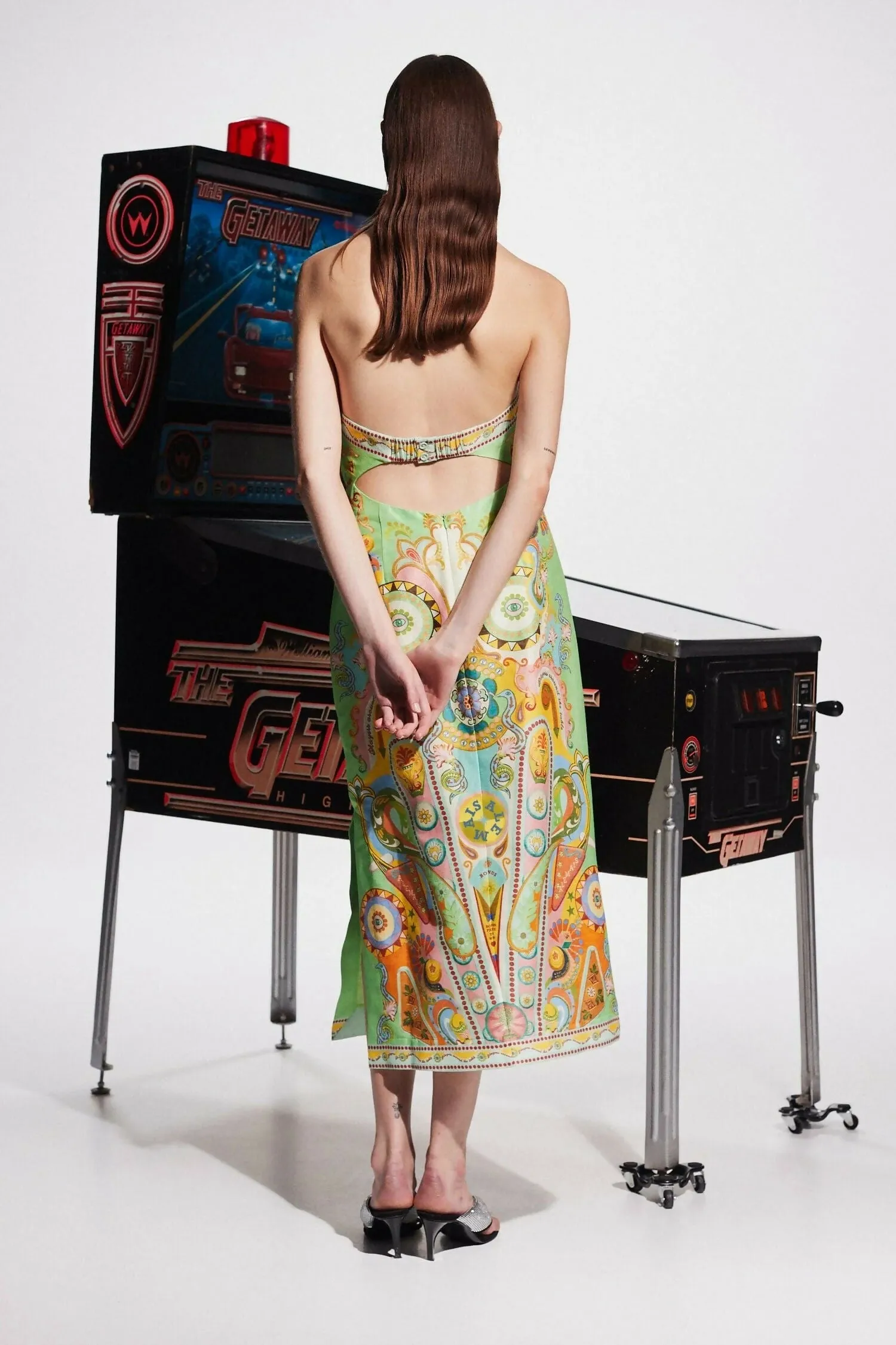 Alemais Pinball Bodice Midi Dress