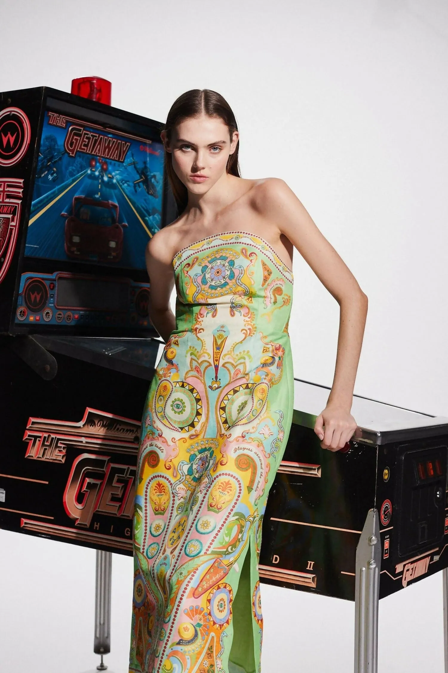 Alemais Pinball Bodice Midi Dress