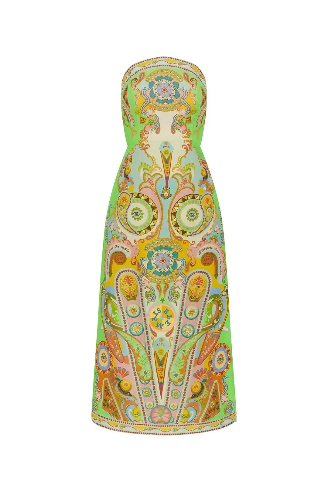 Alemais Pinball Bodice Midi Dress