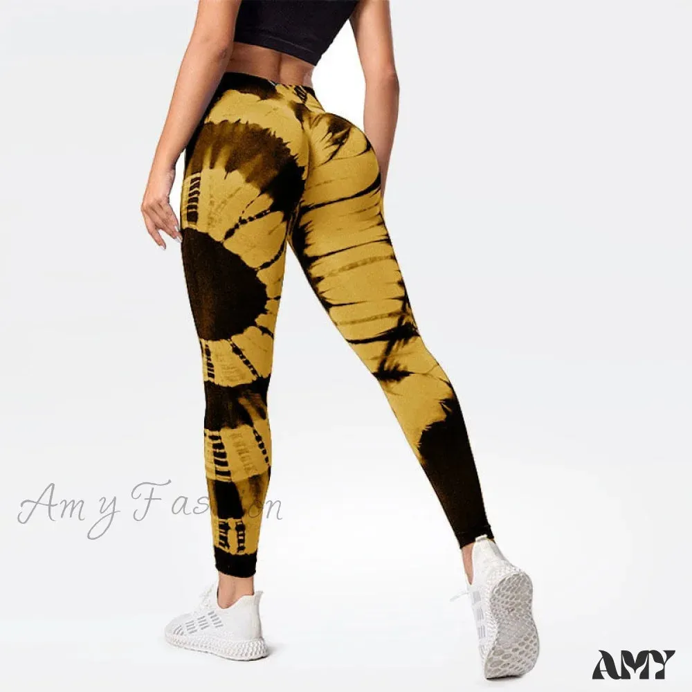 Amy Fashion - Tights High Waist Trousers Workout Sports Clothes