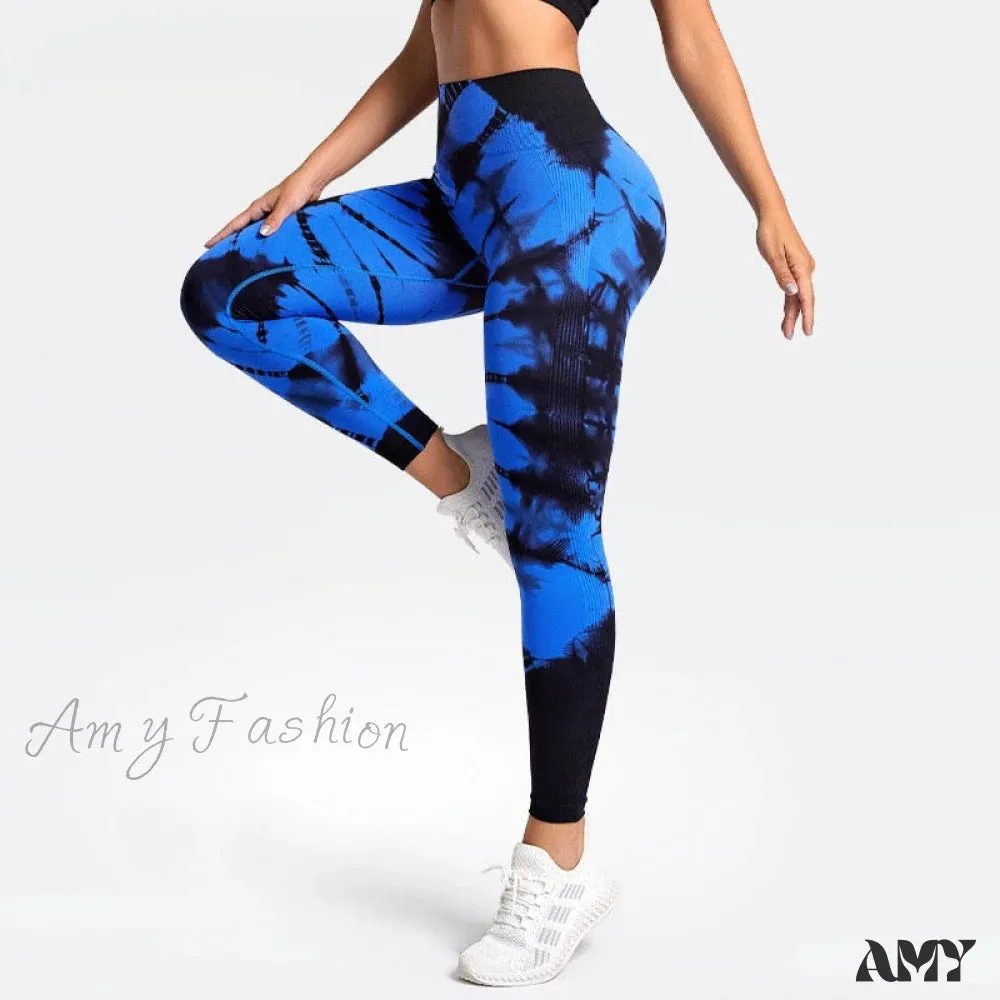 Amy Fashion - Tights High Waist Trousers Workout Sports Clothes