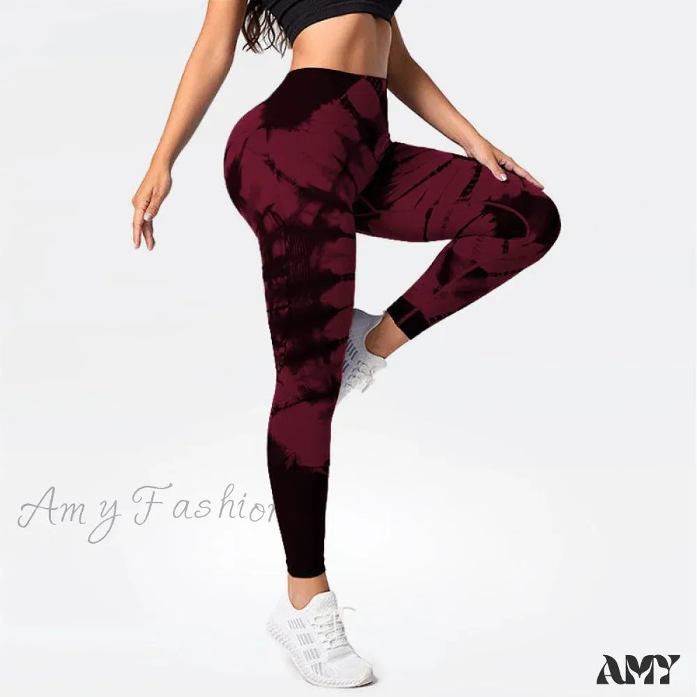 Amy Fashion - Tights High Waist Trousers Workout Sports Clothes