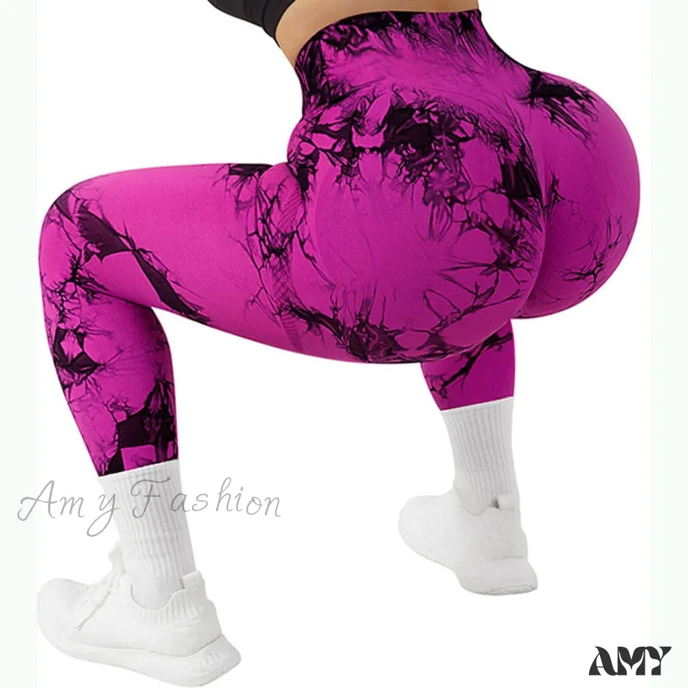 Amy Fashion - Tights High Waist Trousers Workout Sports Clothes