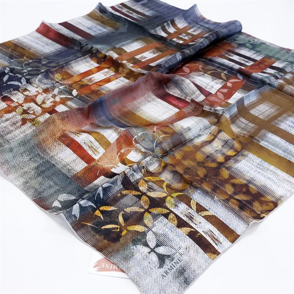 Armine Kansas Women Silk Scarf No. 4