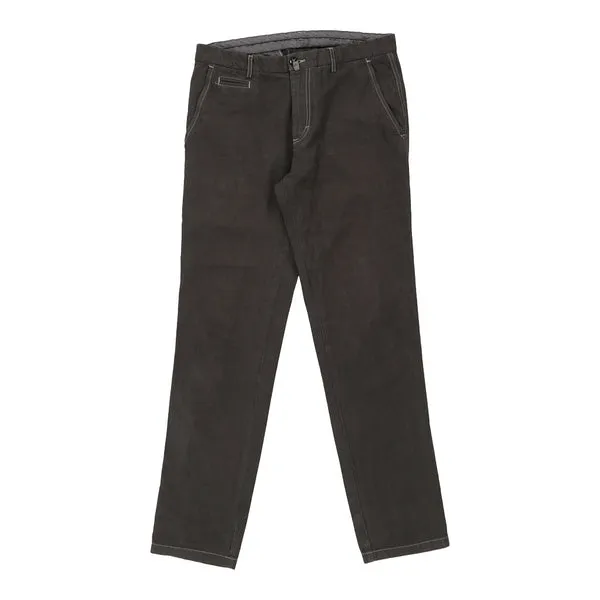 Avirex Chinos - 32W 32L Black Cotton