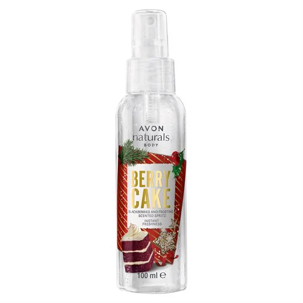 Avon Naturals Berry Cake Body Mist - 100ml