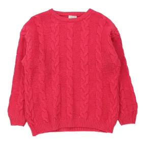 Benetton Jumper - Large Pink Acetate