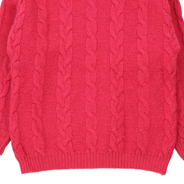 Benetton Jumper - Large Pink Acetate