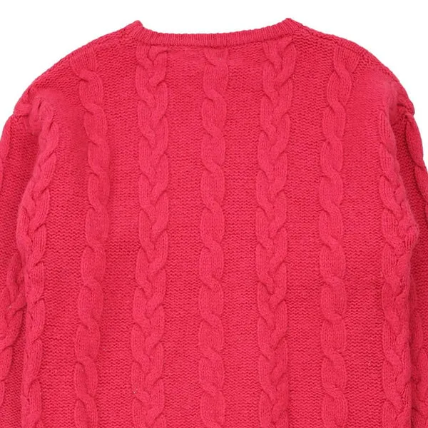 Benetton Jumper - Large Pink Acetate