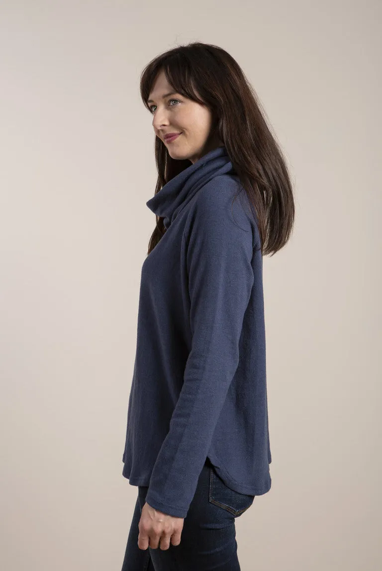 Bethan Jumper Plain Blue