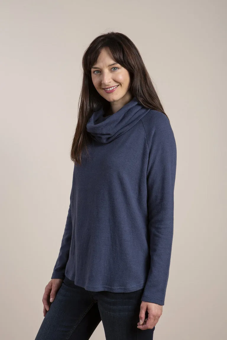 Bethan Jumper Plain Blue