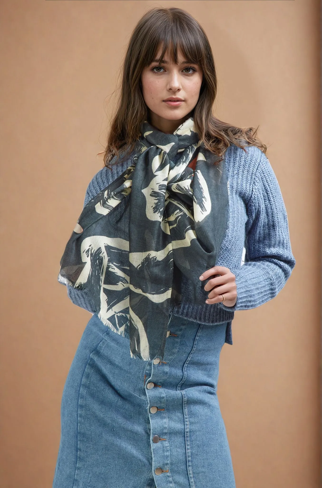 Brooke Merino Wool Scarf