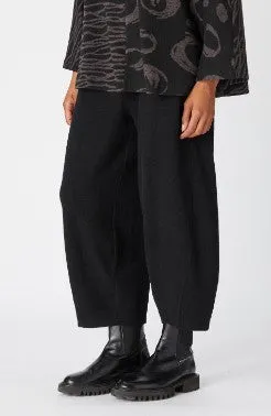 Brushed Jersey Bubble Trousers Black