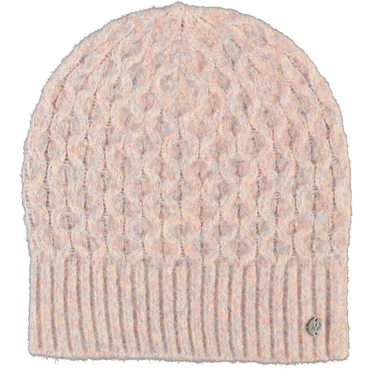 Cable Knit Melange Hat