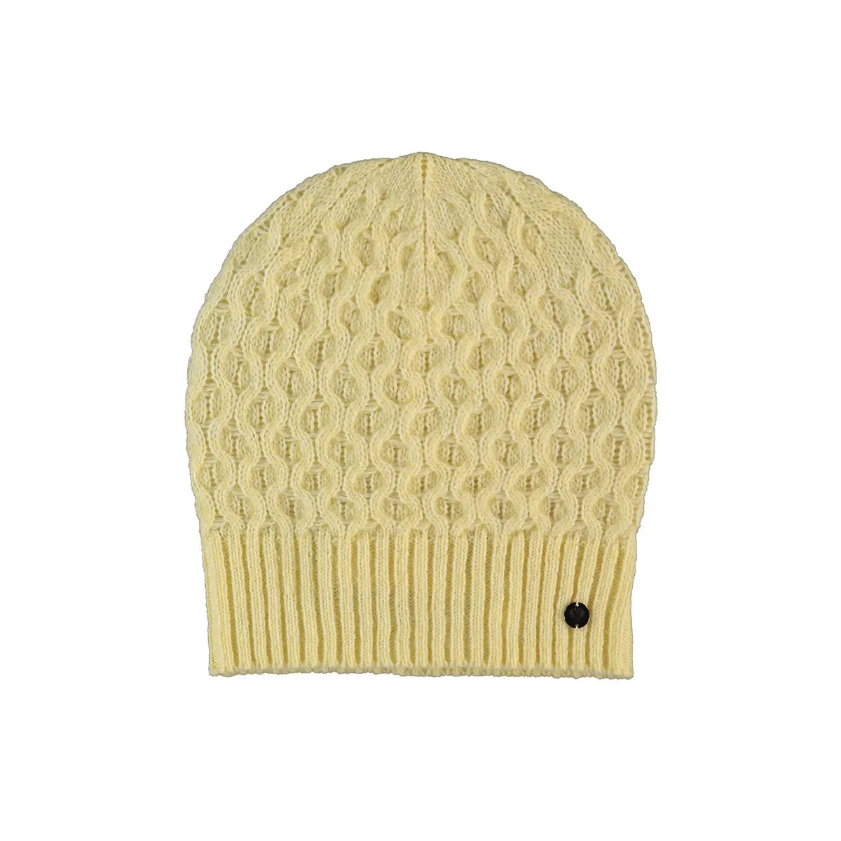 Cable Knit Melange Hat