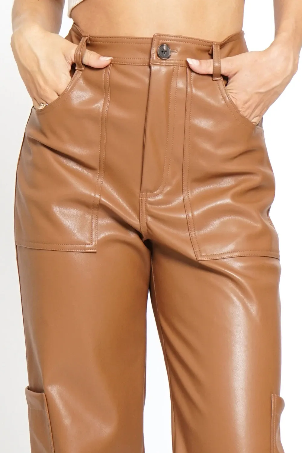 Camel Cargo Pants