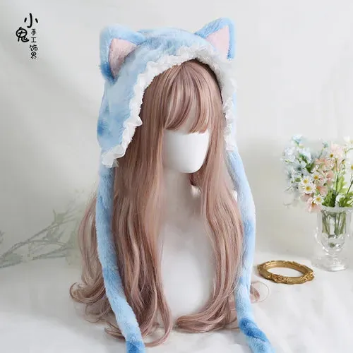 Cat Ears Bonnet