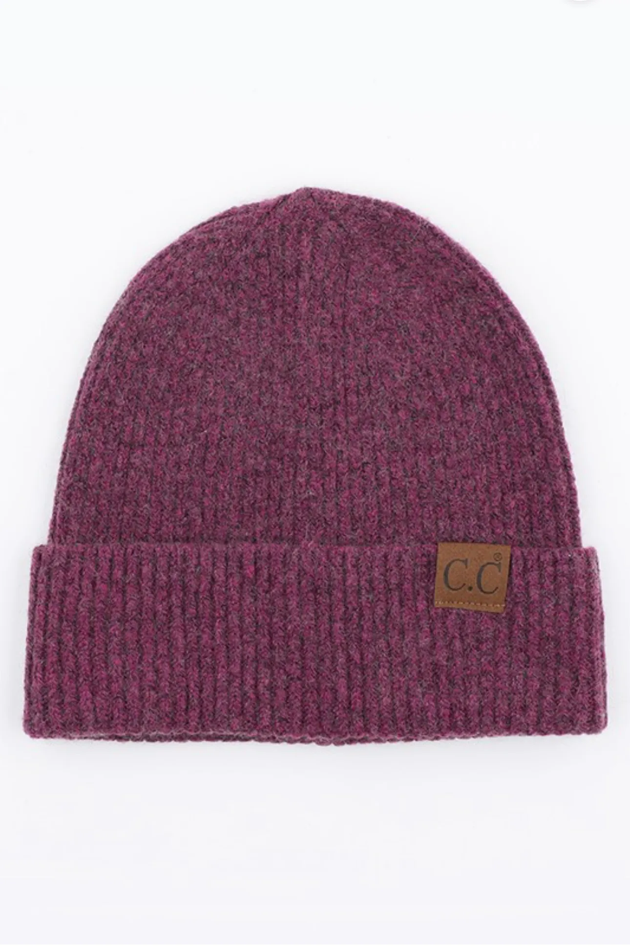 C.C. Soft Recycled Fine Yarn Beanies - 6 Colors!