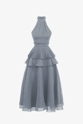 Chiko Ruffle Midi Dress