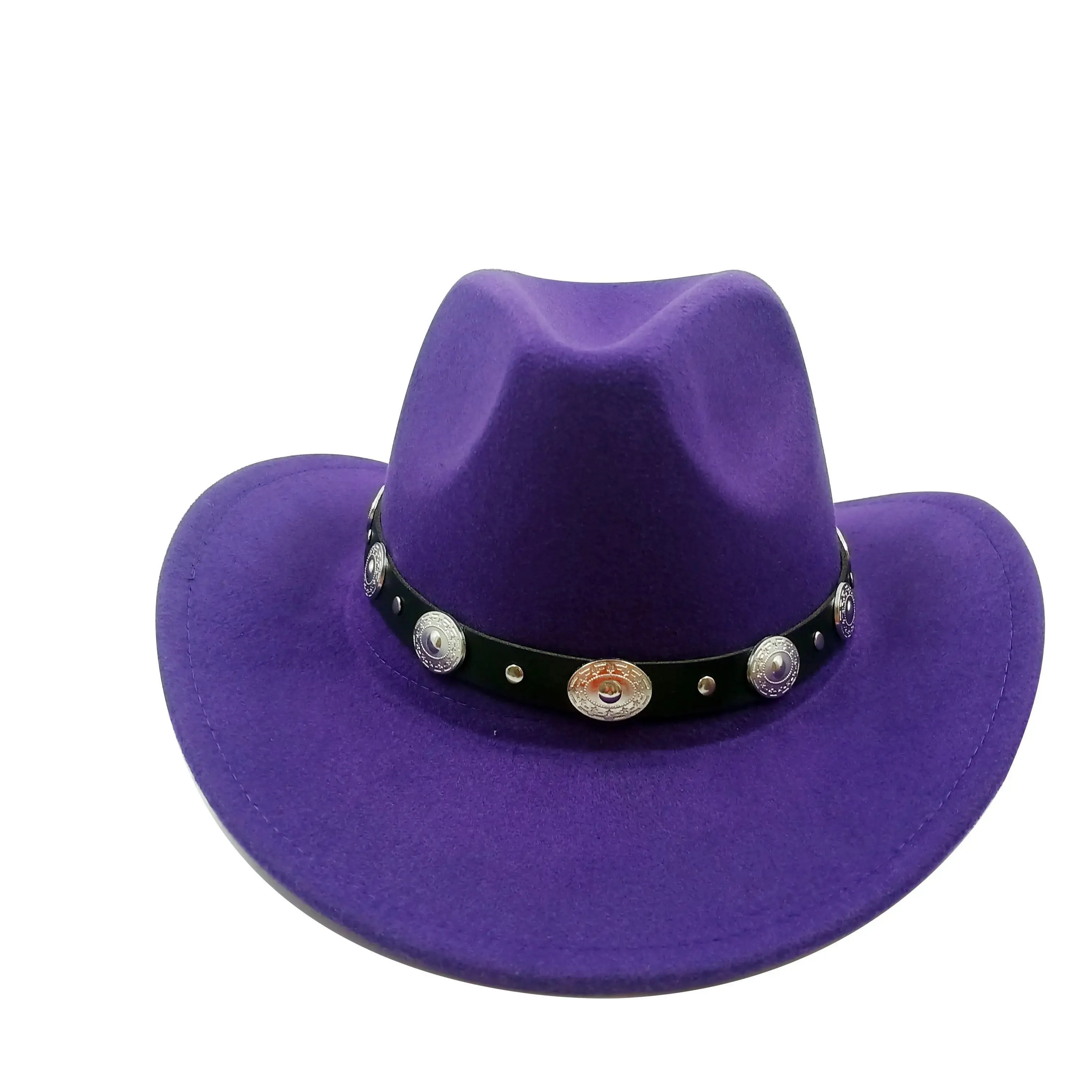 Cowboy hat  monochrome felt  Men and Women