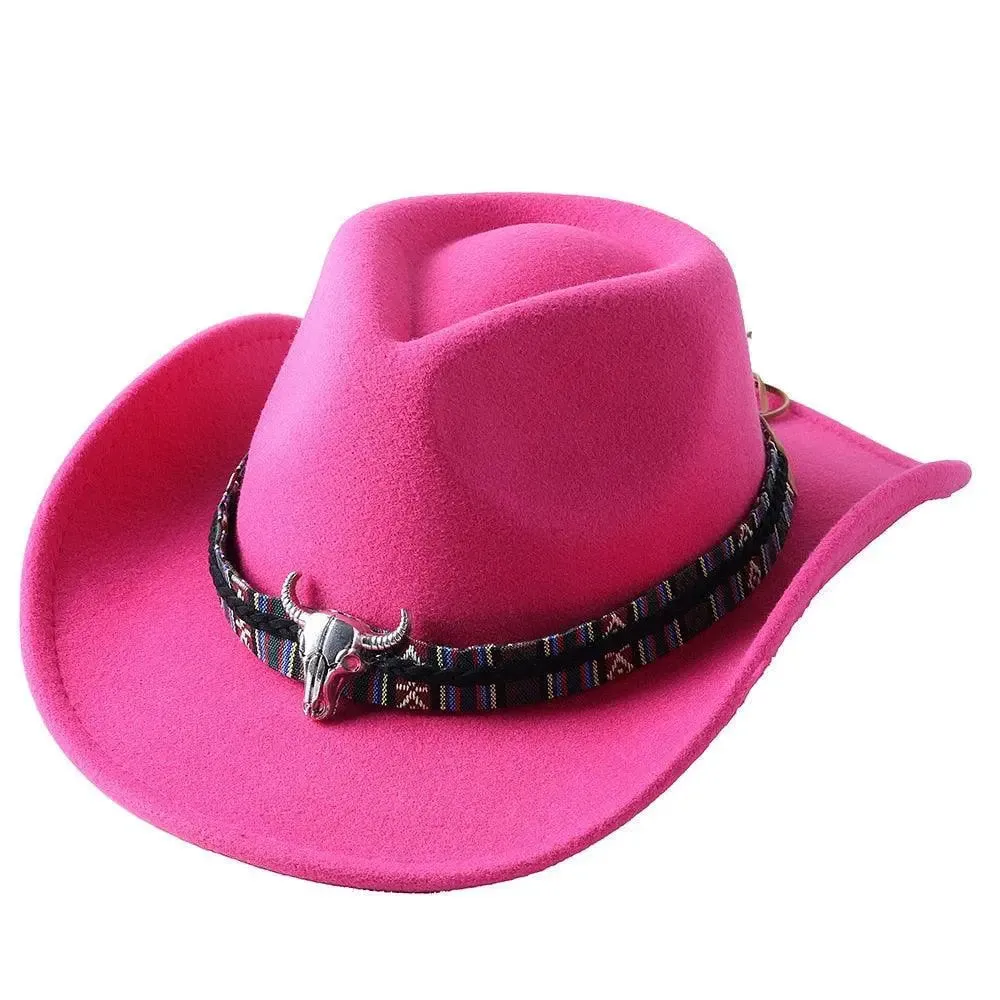 Cowboy hat  monochrome felt  Men and Women