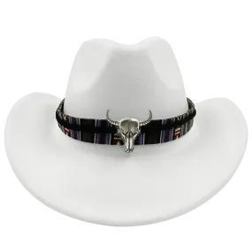 Cowboy hat  monochrome felt  Men and Women