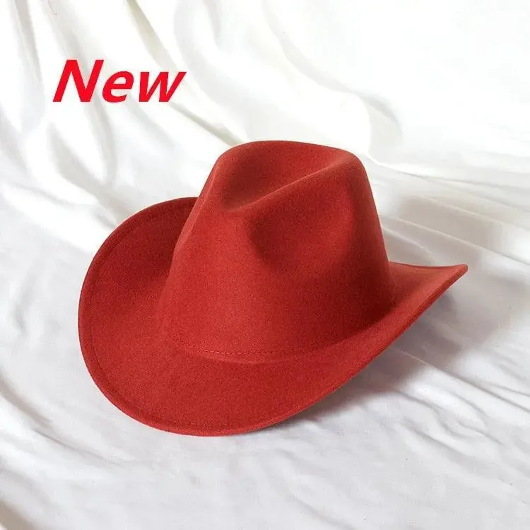 Cowboy hat  monochrome felt  Men and Women