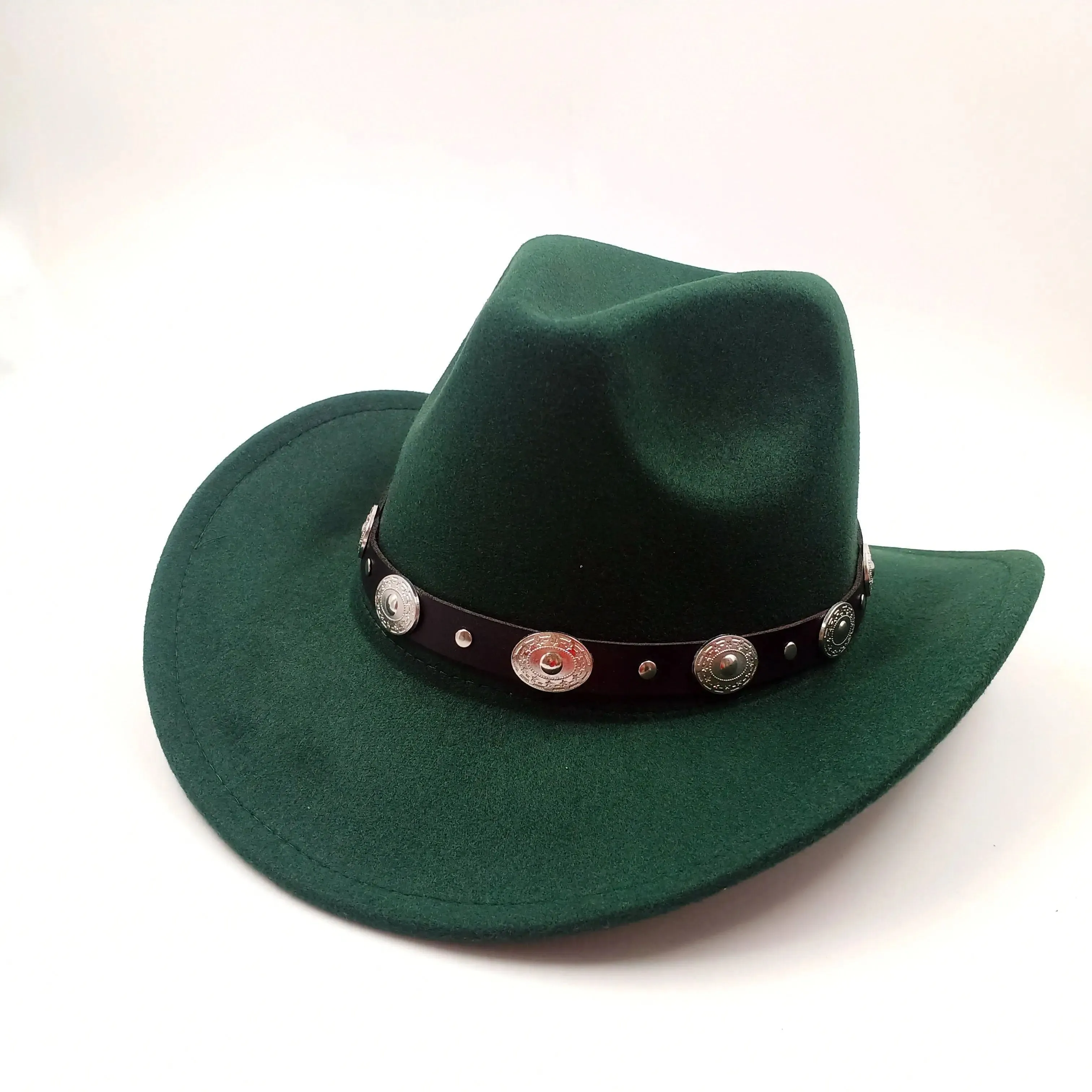 Cowboy hat  monochrome felt  Men and Women