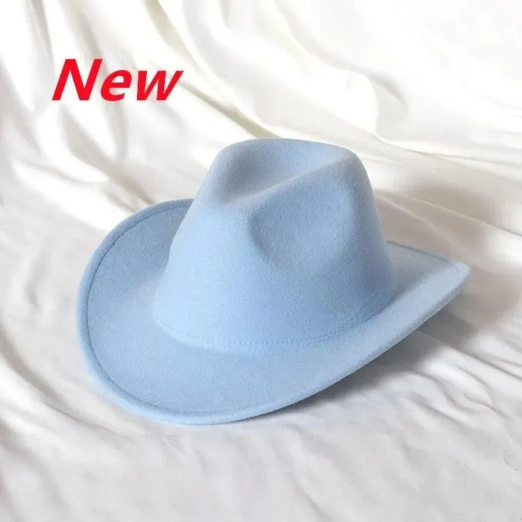 Cowboy hat  monochrome felt  Men and Women