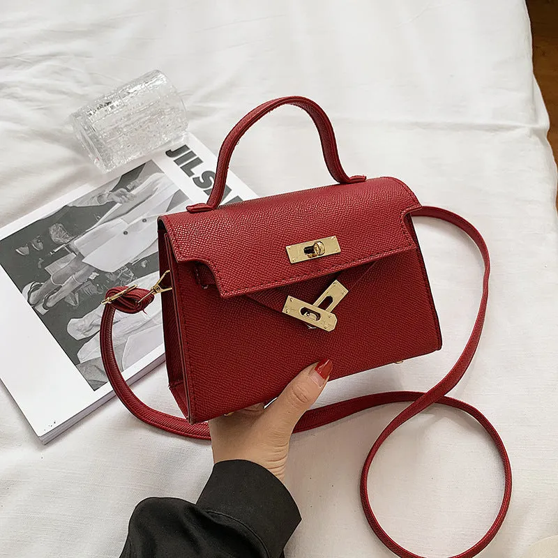 DUNNMALL Wholesale New Small Bag Women's Bag 2020 Popular New Trendy Versatile Handheld Shoulder Bag Fashion Crossbody Kelly Bag