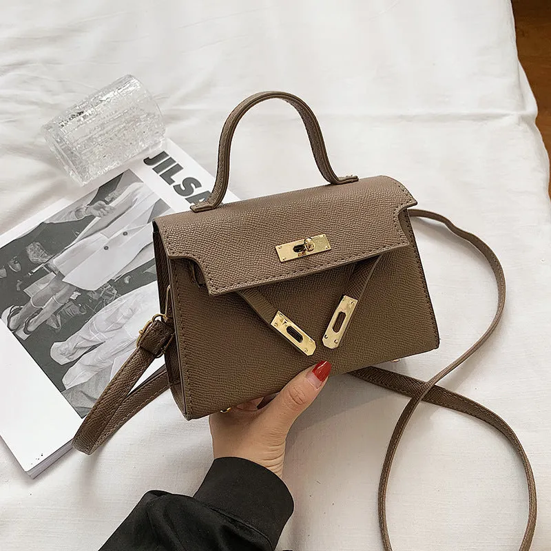 DUNNMALL Wholesale New Small Bag Women's Bag 2020 Popular New Trendy Versatile Handheld Shoulder Bag Fashion Crossbody Kelly Bag