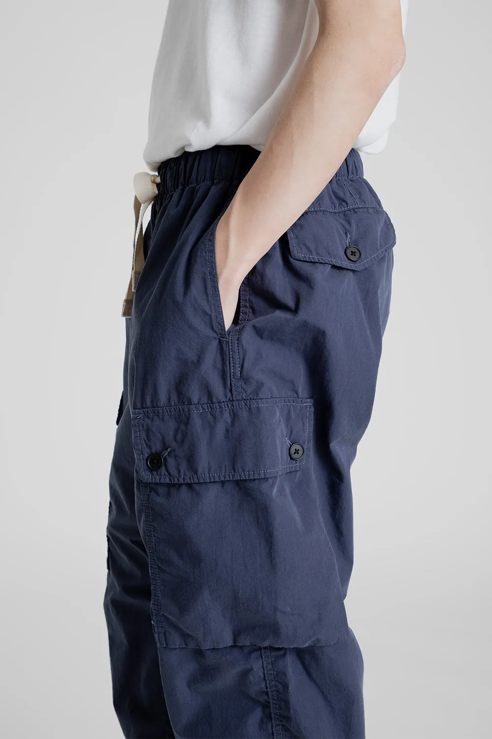 Easy Cargo Pants - Marine Navy