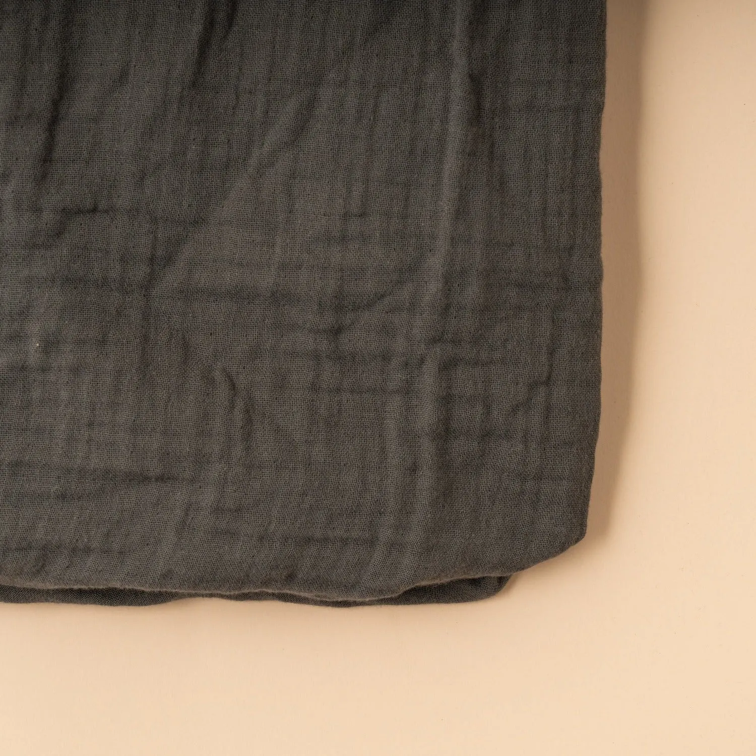 Enes Fitted Sheet Collection | Charcoal