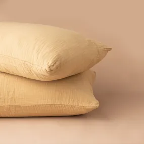 Enes Standard Pillowcases | Nutmeg | Set of 2