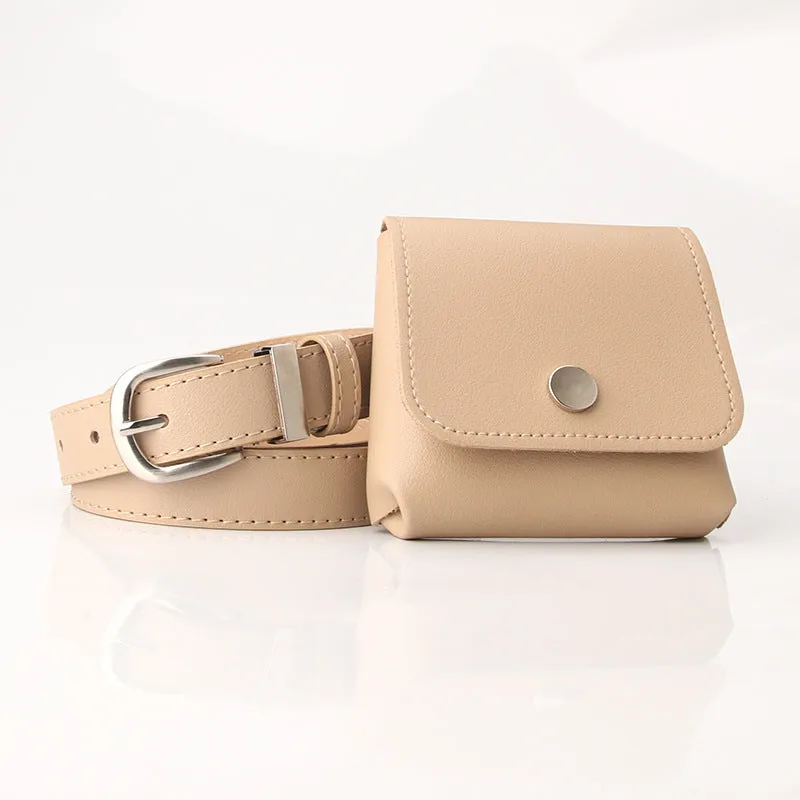 Fashion Mini Coin Purse Versatile Dress Trendy Belt Multifunctional Small Waist Bag