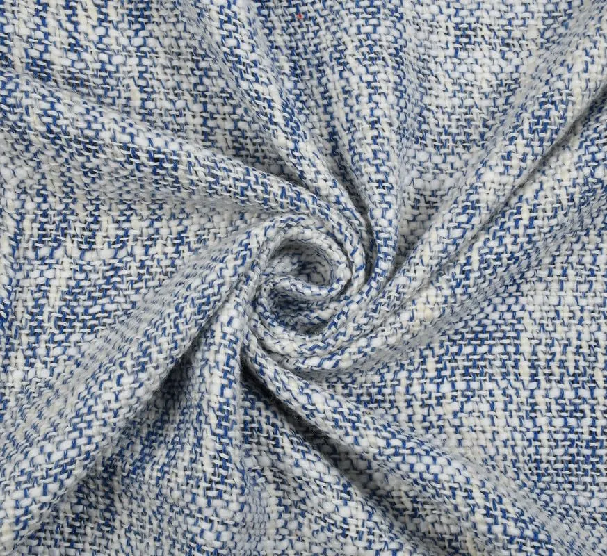 Fashion Throw 100% Cotton Handloom Throw Soft Blanket (FT_11) for Winter Warm Comforter/Throw | AC Blanket Sofa Couch Throw/Blanket_(125 x 150 Cms)_Blue.