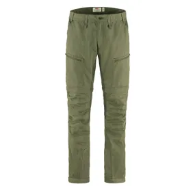 Fjallraven Abisko Lite Trekking Zip-Off Regular Trousers Green-Laurel Green