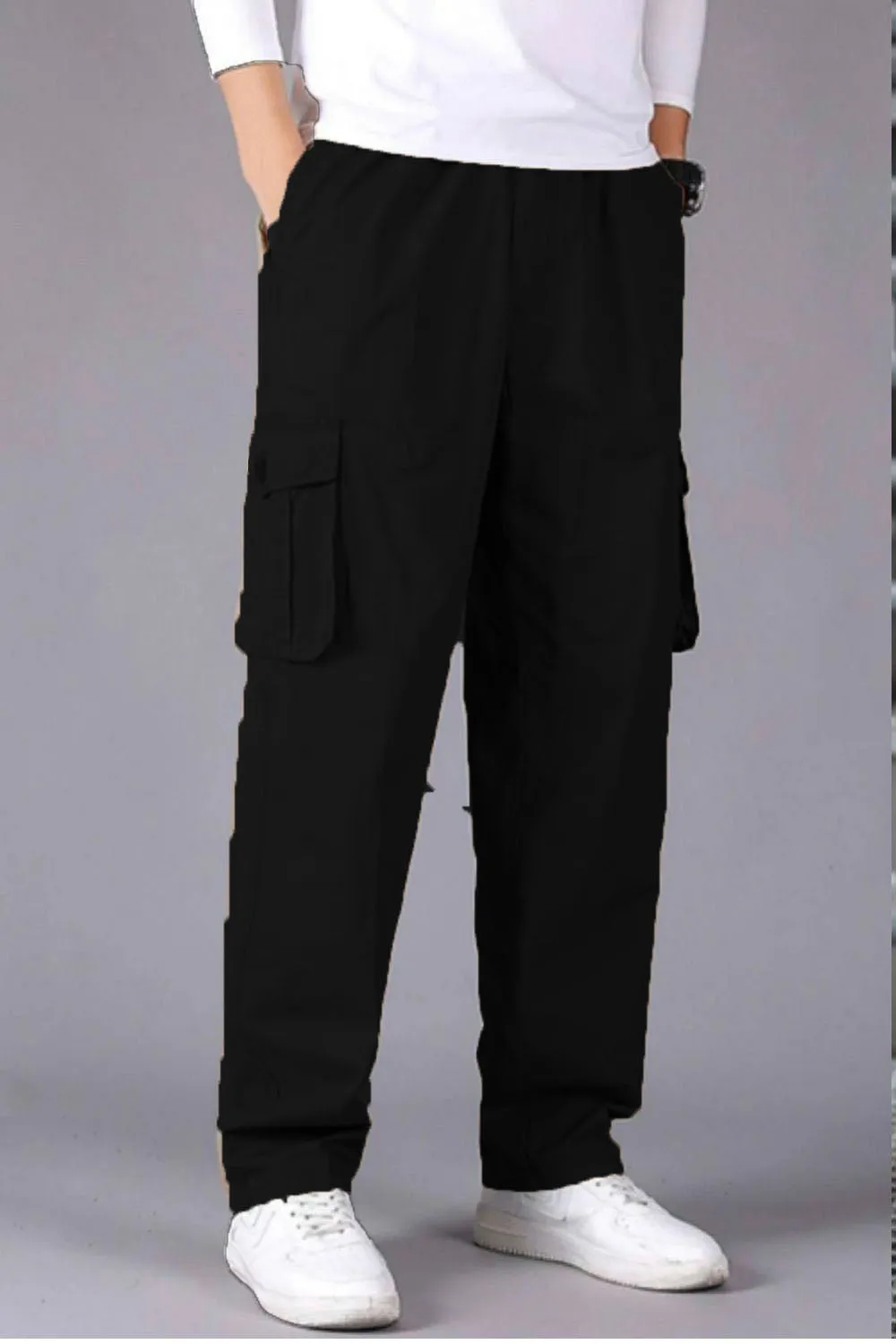 Flap Pocket Cargo Pants