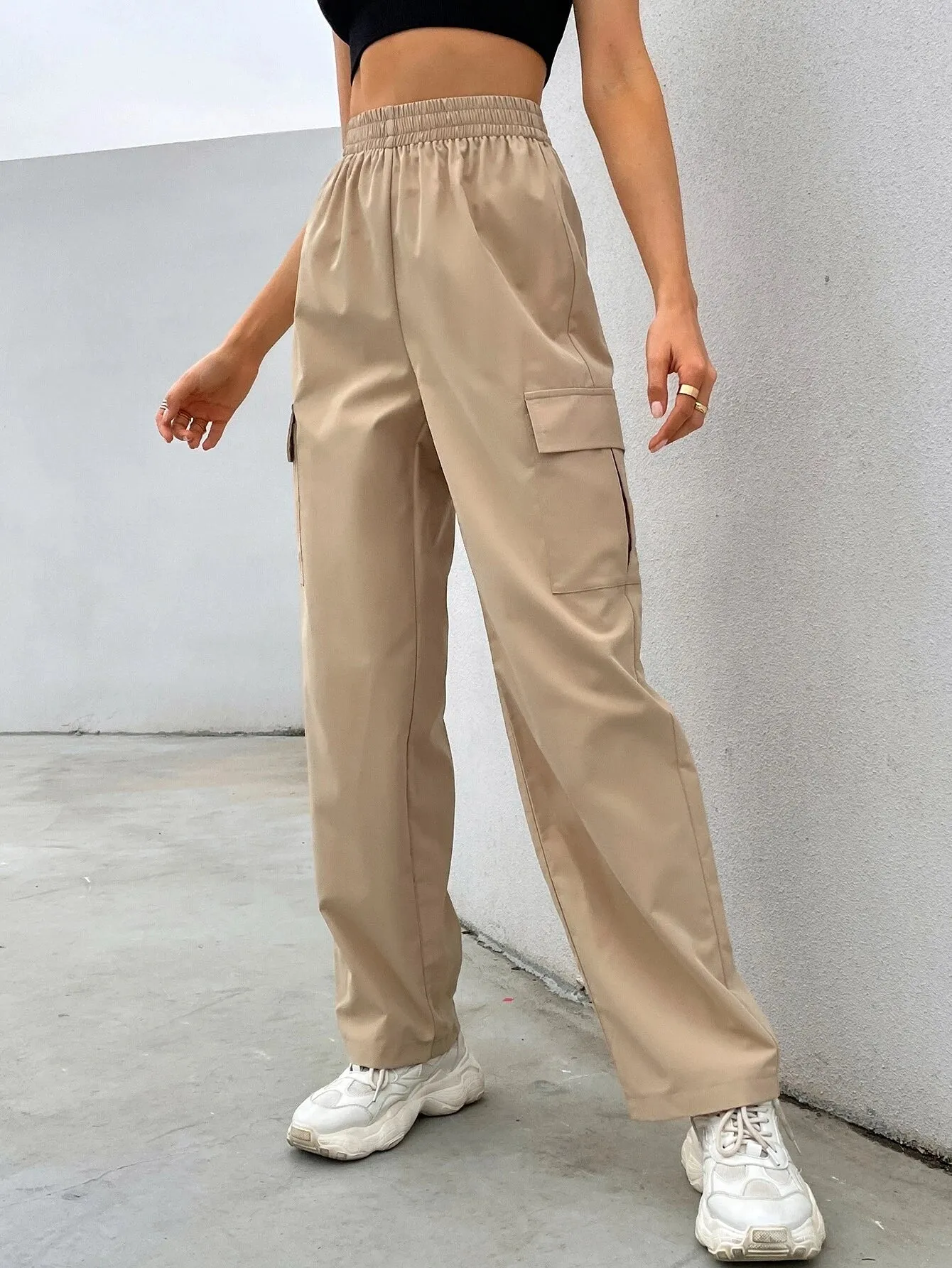 Flap Pocket Cargo Pants