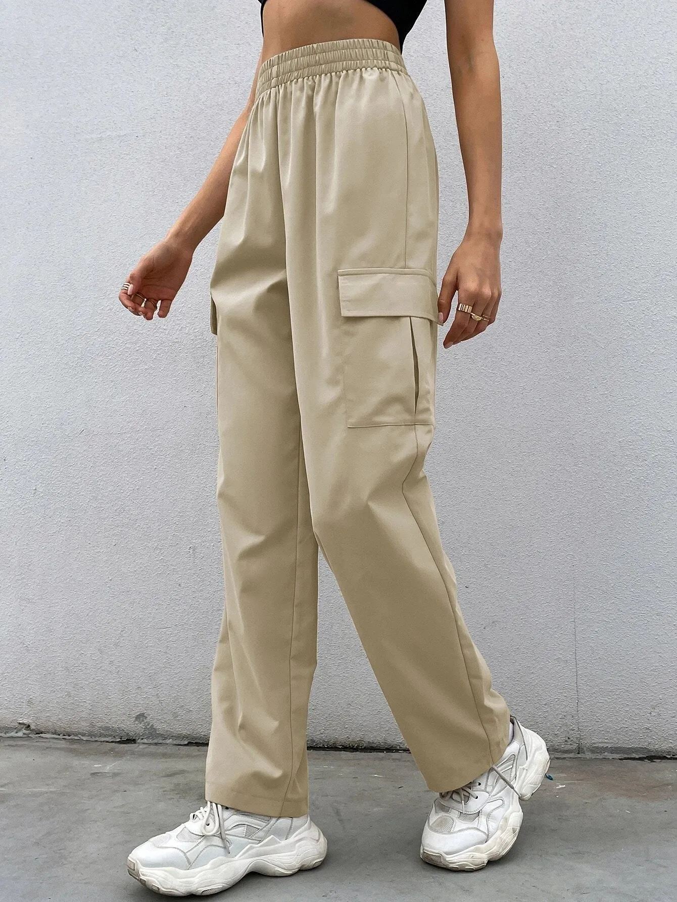 Flap Pocket Cargo Pants