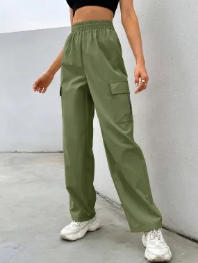 Flap Pocket Cargo Pants