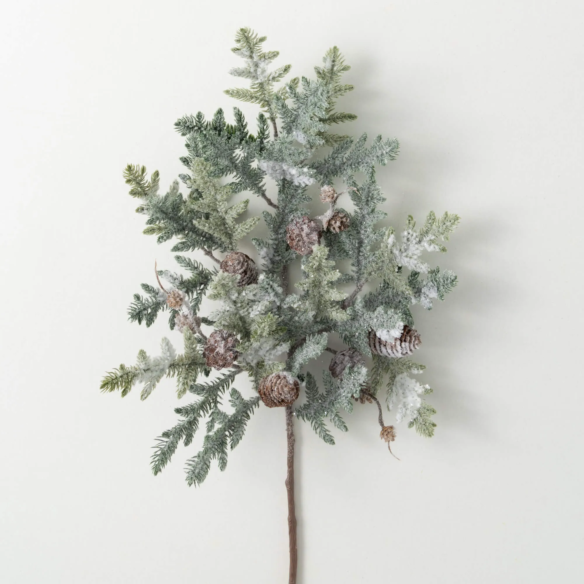 Frosted Pine Pinecone Spray