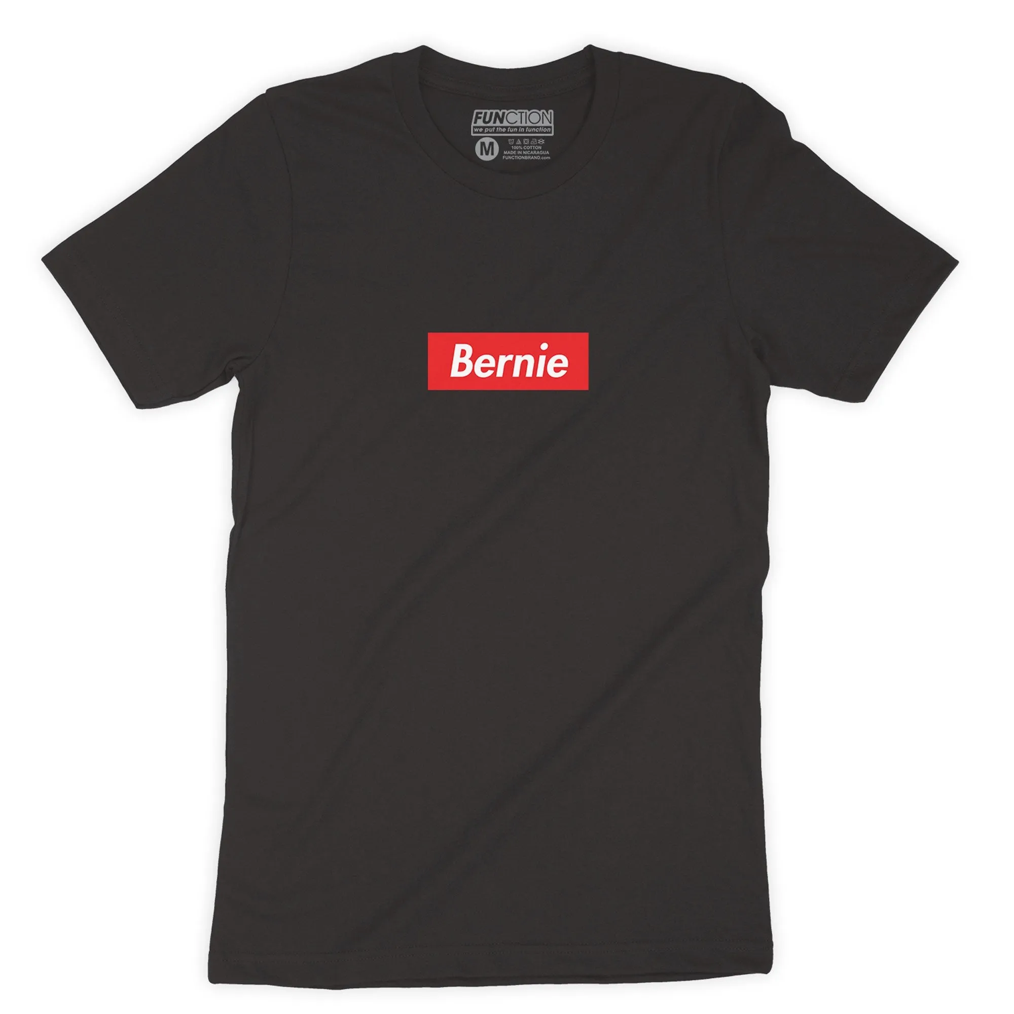 Function - Bernie Sanders Box Logo Fashion T-Shirt Streetwear Brand Hype Skate Democrat Rally Vote