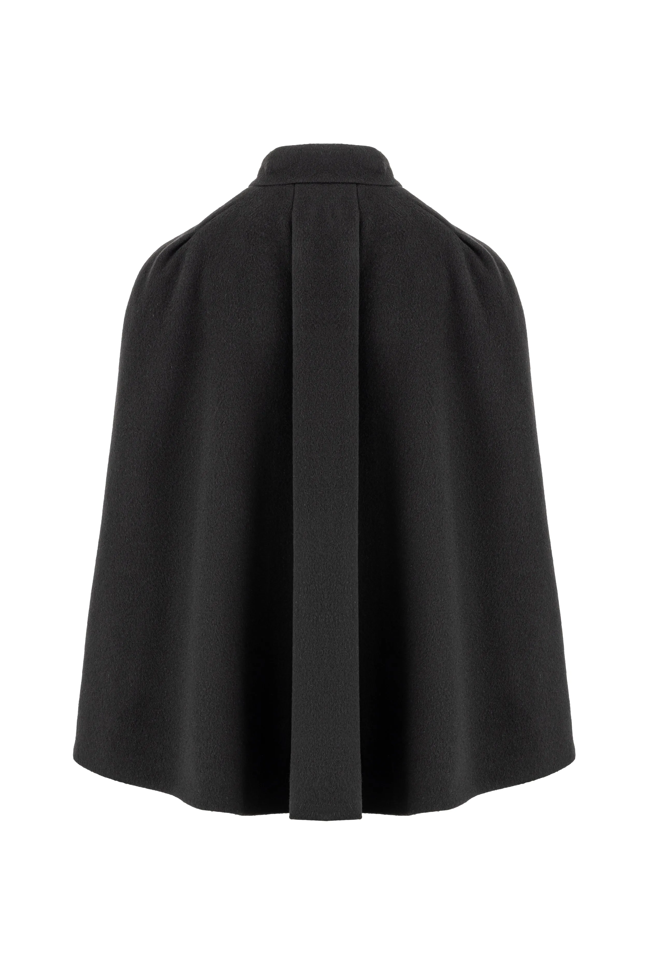 GALATELLA BLACK LIGHTWEIGHT CASHMERE CAPE