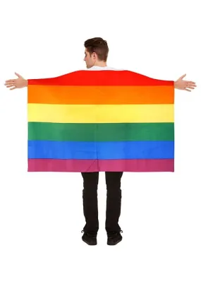 Gay Pride Rainbow Flag Cape